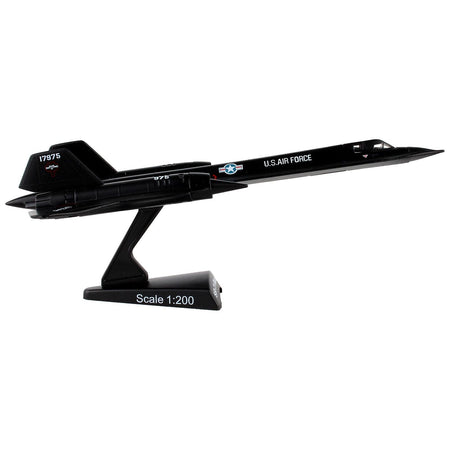 Lockheed SR - 71 Blackbird Aircraft "United States Air Force" 1/200 Diecast Model Airplane by Postage Stamp - Postage Stamp - ModelCars.com