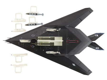 Lockheed YF-117 Nighthawk Stealth Aircraft "79-10782 410th FTS Edwards AFB" (2005) United States Air Force "Air Power Series" 1/72 Diecast Model by Hobby Master-Hobby Master-ModelCars.com