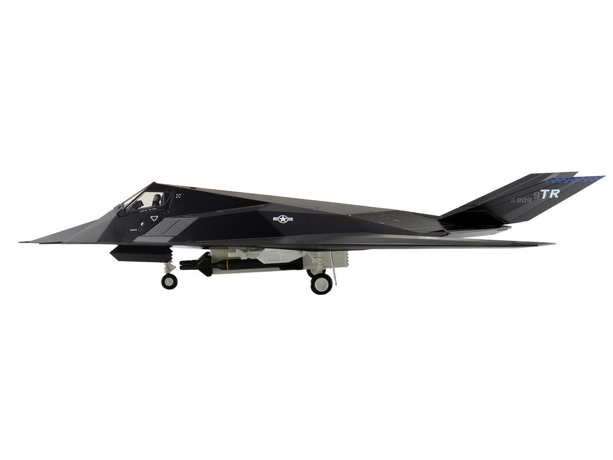 Lockheed YF-117 Nighthawk Stealth Aircraft "79-10782 410th FTS Edwards AFB" (2005) United States Air Force "Air Power Series" 1/72 Diecast Model by Hobby Master-Hobby Master-ModelCars.com