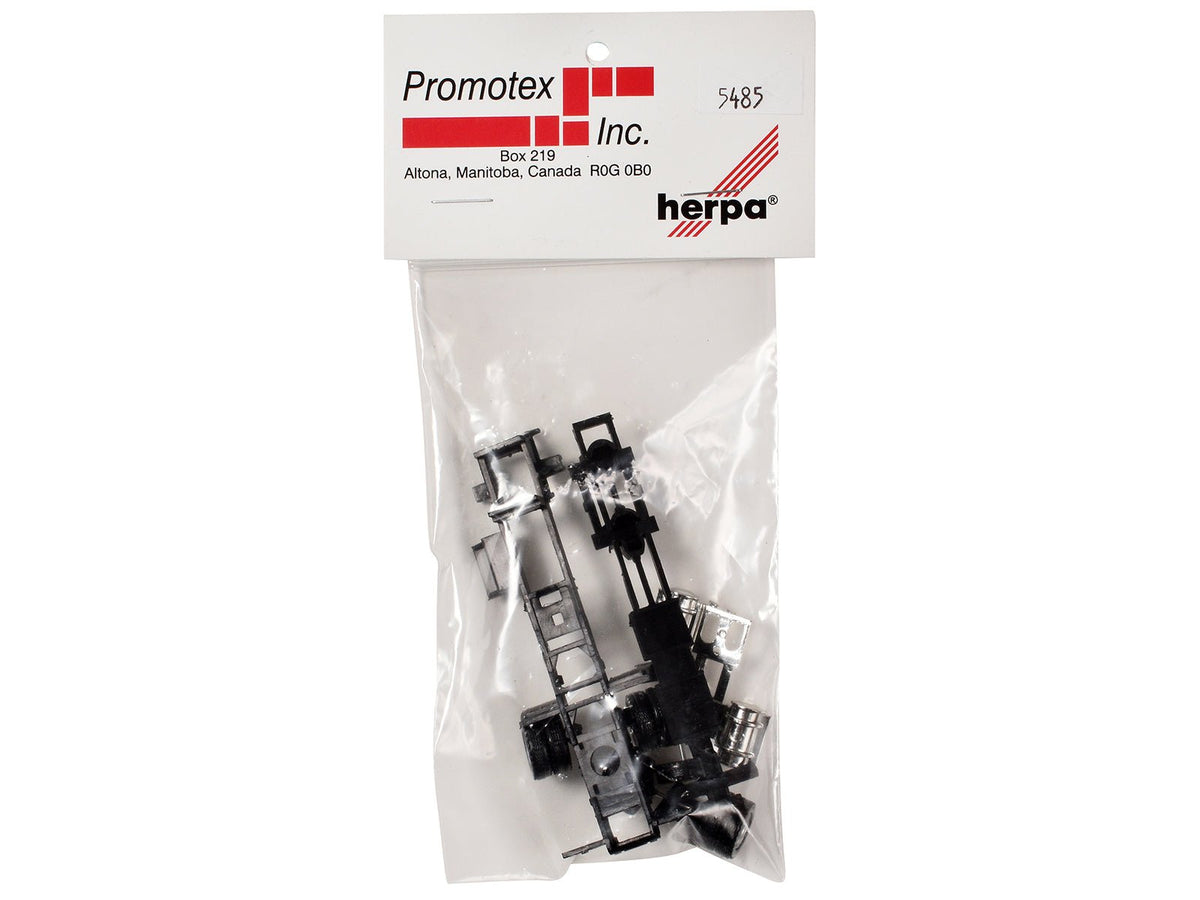 Long Chassis Kit for Kenworth Peterbilt and GMC Cabs 1/87 (HO) Plastic Model by Promotex-Promotex-ModelCars.com