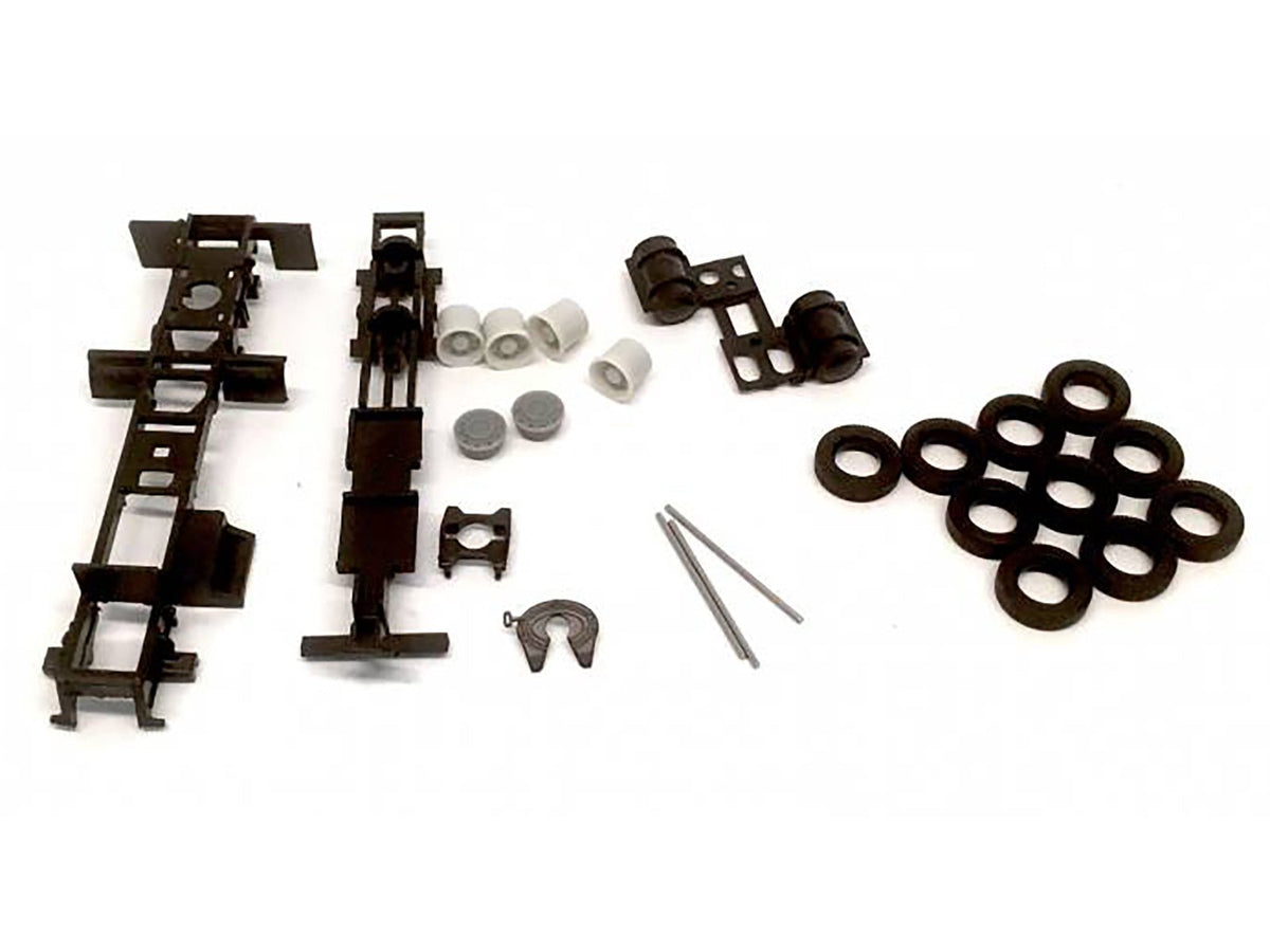 Long Chassis Kit for Kenworth Peterbilt and GMC Cabs 1/87 (HO) Plastic Model by Promotex-Promotex-ModelCars.com