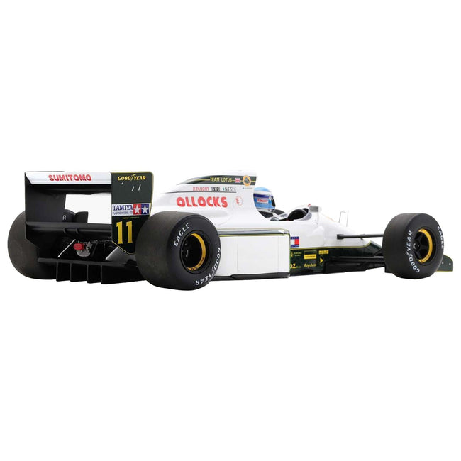 Lotus 102B #11 Mika Hakkinen Formula One F1 "Monaco GP" (1991) with Acrylic Display Case 1/18 Model Car by Spark-Spark-ModelCars.com