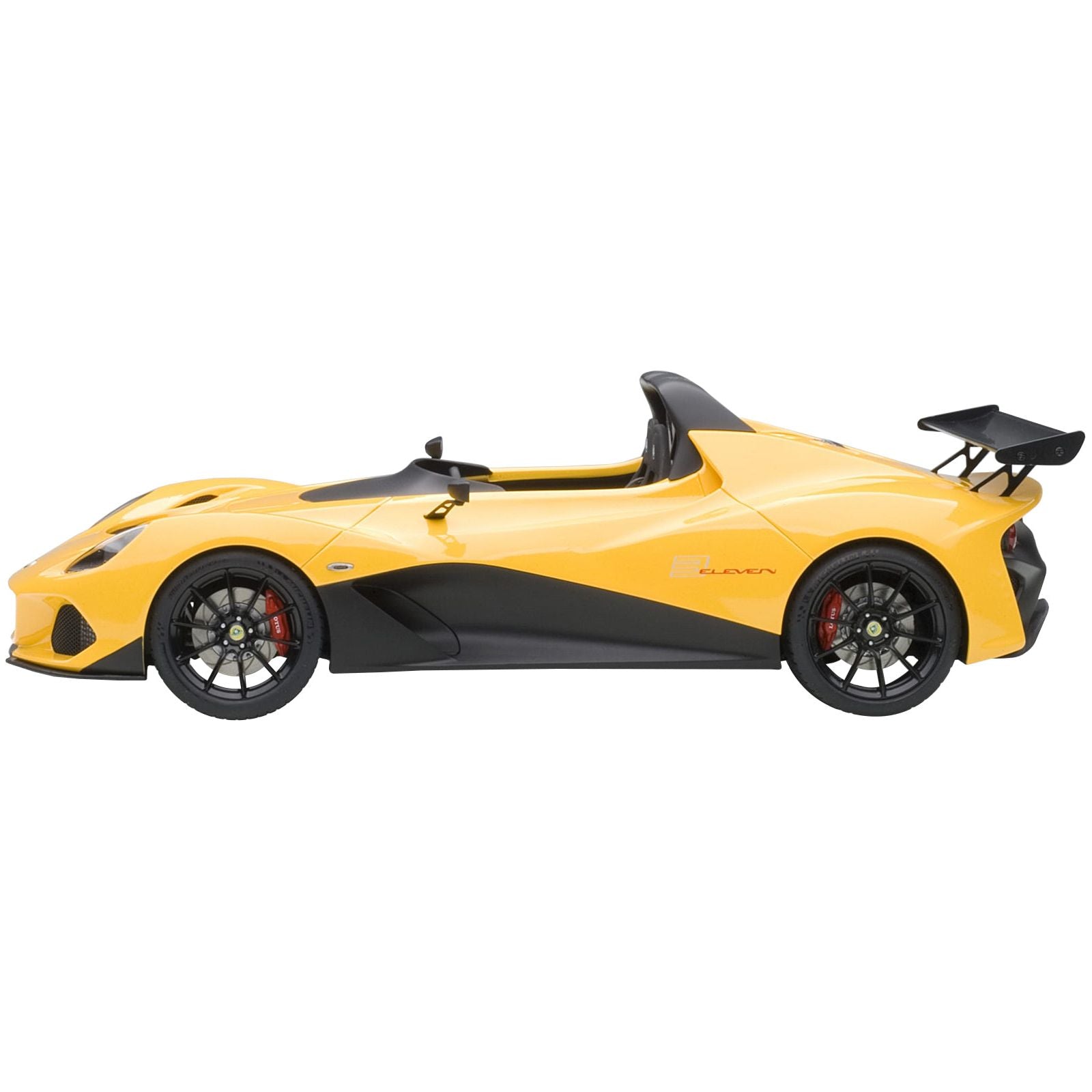 Lotus 3 - Eleven Yellow 1/18 Model Car by Autoart - Autoart - ModelCars.com