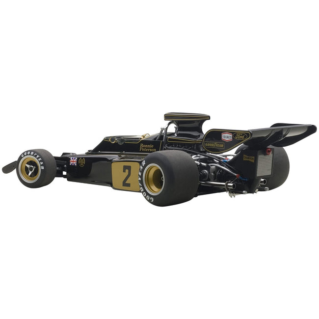 Lotus 72E 1973 Ronnie Peterson 2 1/18 Model Car by Autoart - Autoart - ModelCars.com