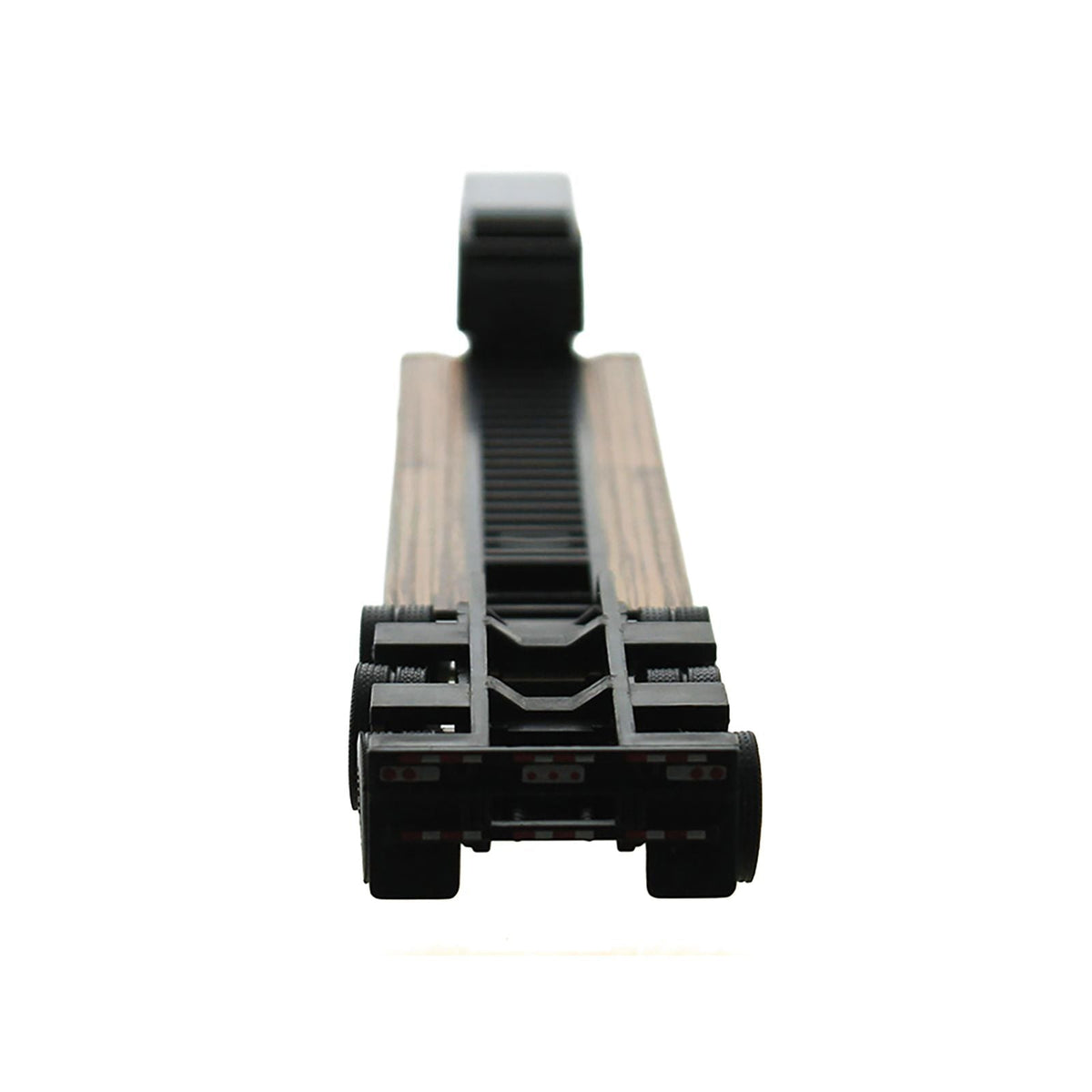 Low Boy Flatbed Trailer Black 1/87 (HO) Plastic Model Car by HO Logistics-HO Logistics Replicas-ModelCars.com