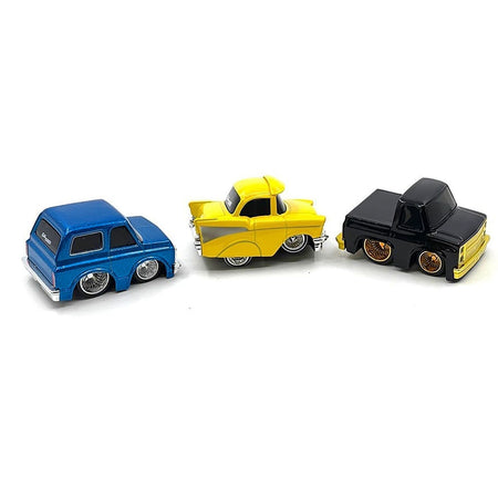 "Lowriders" Series 2 Chevrolet Triple Pack Set of 3 Cars Diecast Model Cars by CarTuned - Car Tuned - ModelCars.com