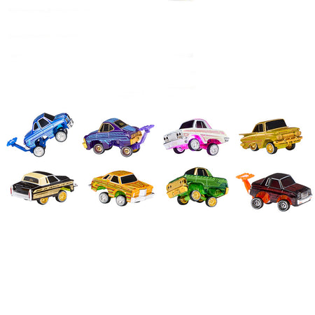 "Lowriders Show Glow" Series 3 Set of 8 Pieces Diecast Model Cars by CarTuned-Car Tuned-ModelCars.com