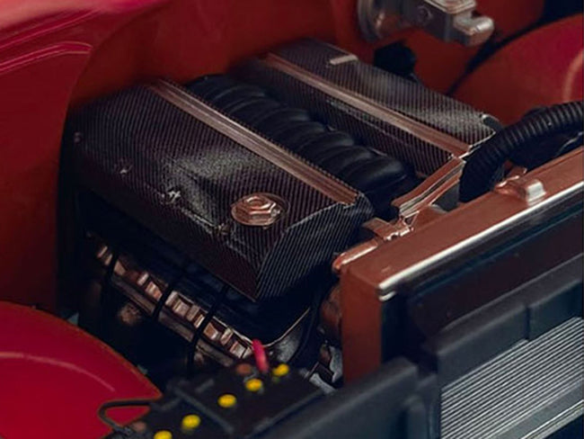 LS3 Engine & Transmission Replica from "1967 Chevrolet C-10 Custom" 1/18 Model by ACME-Acme-ModelCars.com