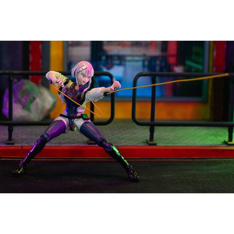 Lucy 6" Moveable Figure with Accessories and Alternate Head and Hands "Cyberpunk: Edgerunners" (2022) TV Series Model by Jada-Jada-ModelCars.com