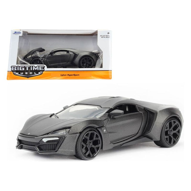 Lykan Hypersport Primer Gray 1/24 Diecast Model Car by Jada-Jada-ModelCars.com