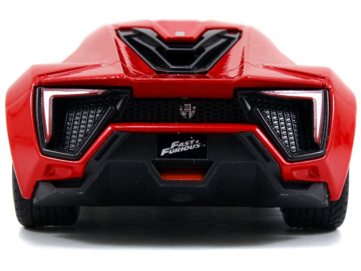 Lykan Hypersport Red "Fast & Furious 7" (2015) Movie 1/32 Diecast Model Car by Jada-Jada-ModelCars.com