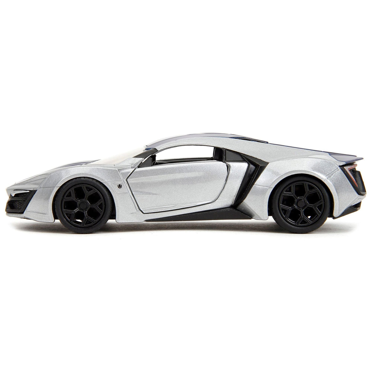 Lykan Hypersport Silver Metallic and Purple "Pink Slips" Series 1/32 Diecast Model Car by Jada-Jada-ModelCars.com