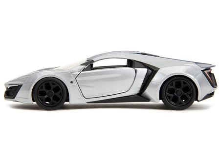 Lykan Hypersport Silver Metallic and Purple "Pink Slips" Series 1/32 Diecast Model Car by Jada-Jada-ModelCars.com