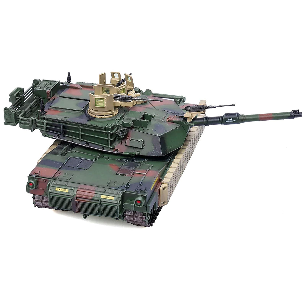 M1A1 TUSK Main Battle Tank "U.S.A. 1st Battalion 35th Armor Regiment" 1/72 Diecast Model by Panzerkampf - Panzerkampf - ModelCars.com