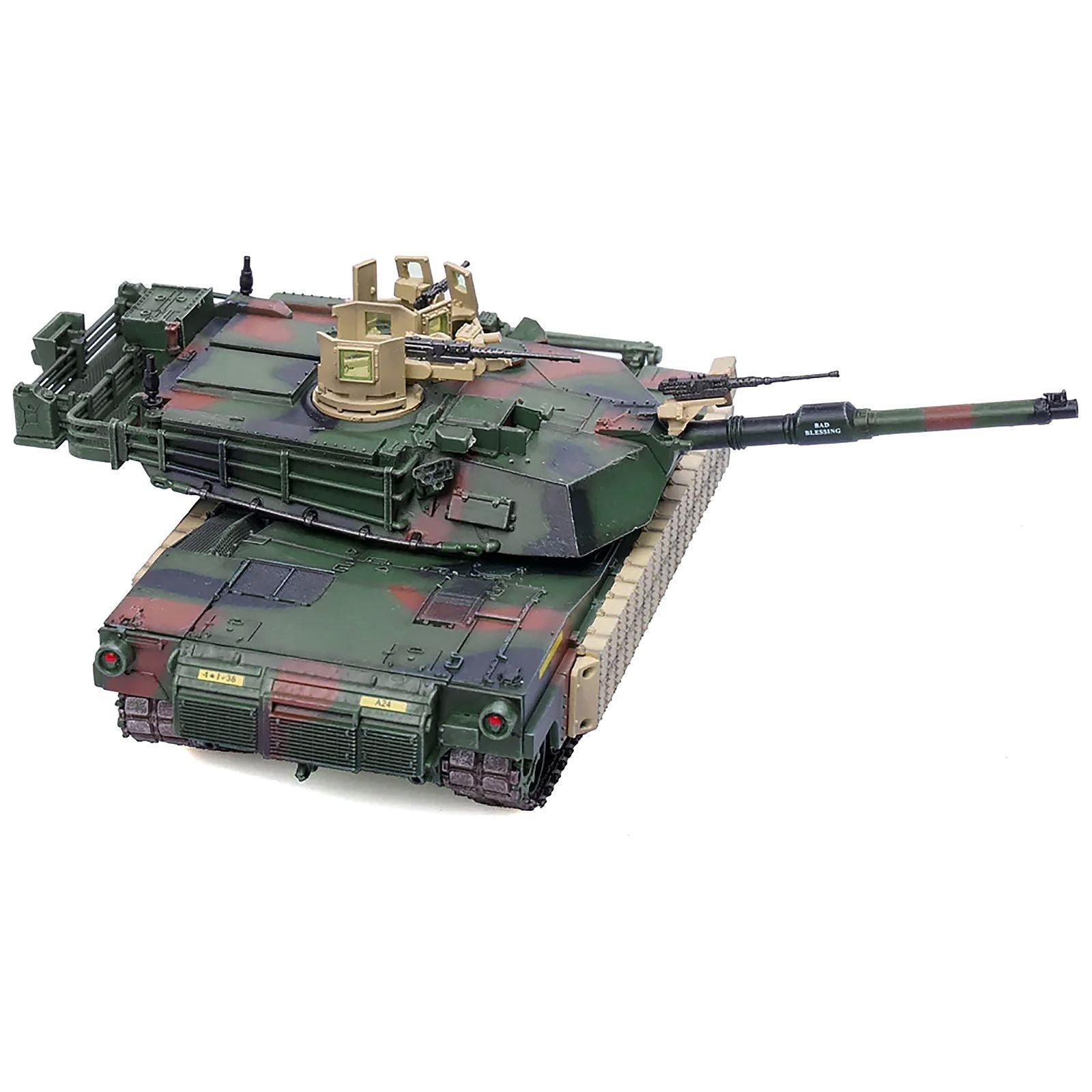 M1A1 TUSK Main Battle Tank "U.S.A. 1st Battalion 35th Armor Regiment" 1/72 Diecast Model by Panzerkampf - Panzerkampf - ModelCars.com