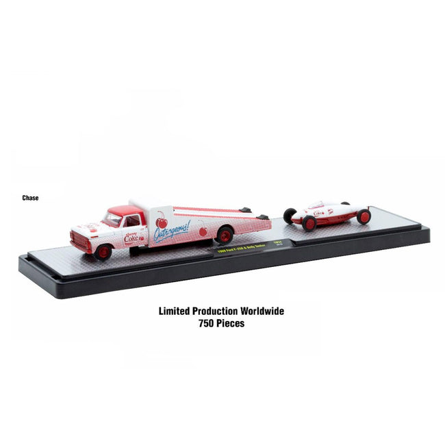M2 Auto Haulers "Coca - Cola" Set of 3 pieces Release 34 Limited Edition to 8000 pieces Worldwide 1/64 Diecast Models by M2 Machines - M2 - ModelCars.com