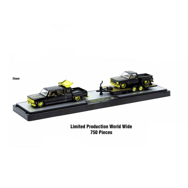 M2 Auto Haulers Set of 3 Trucks Release 81 Limited Edition to 9000 pieces Worldwide 1/64 Diecast Models by M2 Machines-M2-ModelCars.com