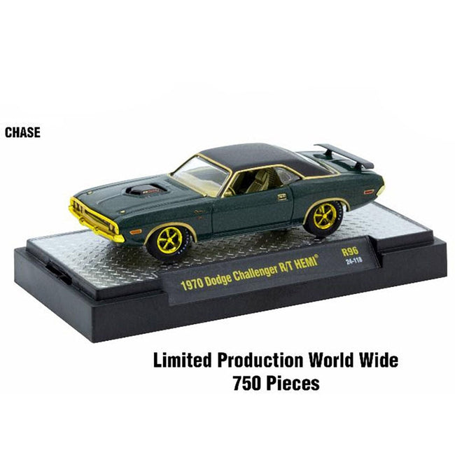 M2 "Auto-Thentics" 6 piece Set Release 96 IN DISPLAY CASES Limited Edition 1/64 Diecast Model Cars by M2 Machines-M2-ModelCars.com