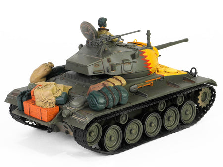 M24 Chaffee Light Tank "Tiger Face 79th Tank Btn Han River South Korea" (1950) United States Army "Armoured Fighting Vehicle" Series 1/32 Diecast Model by Forces of Valor-Forces Of Valor-ModelCars.com