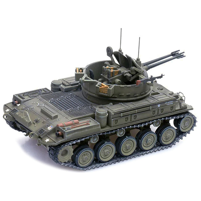 M42 Duster Self - Propelled Anti - Aircraft Gun "Delta Dud's" "US Army - Vietnam War II Field Force 5th Battalion 2nd Field Artillery Regimen" 1/72 Diecast Model by Panzerkampf - Panzerkampf - ModelCars.com