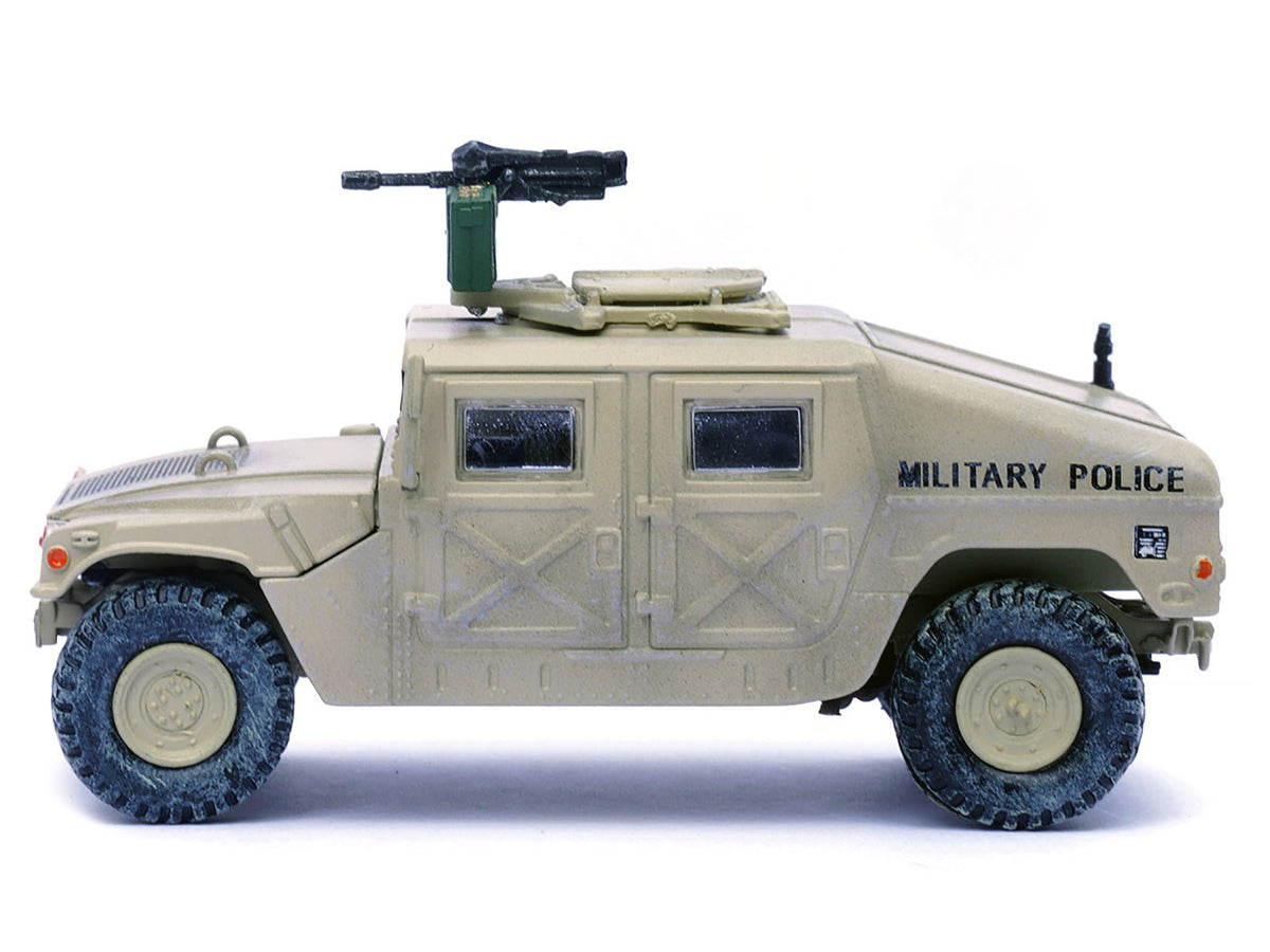 M988 Modern 4×4 Utility Vehicle with Grenade Launcher Desert Sand "Military Police 4th Traffic Platoon A company 92nd MP Battalion 89th MP Brigade Ad Daman Saudi Arabia Gulf War" (1990) "Military Miniature" Series 1/64 Diecast Model by Panzerkampf-Panzerkampf-ModelCars.com