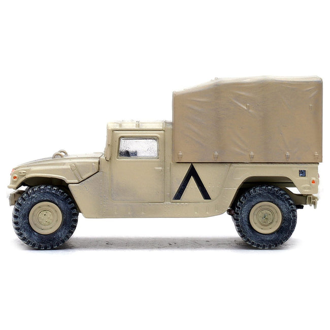 M998 HMMWV "1st Battalion 37th Armored Regiment 3rd Combat Brigade 1st Armored Division Gulf War Iraq" (1991) United States Army "Military Miniature" Series 1/64 Diecast Model by Panzerkampf-Panzerkampf-ModelCars.com