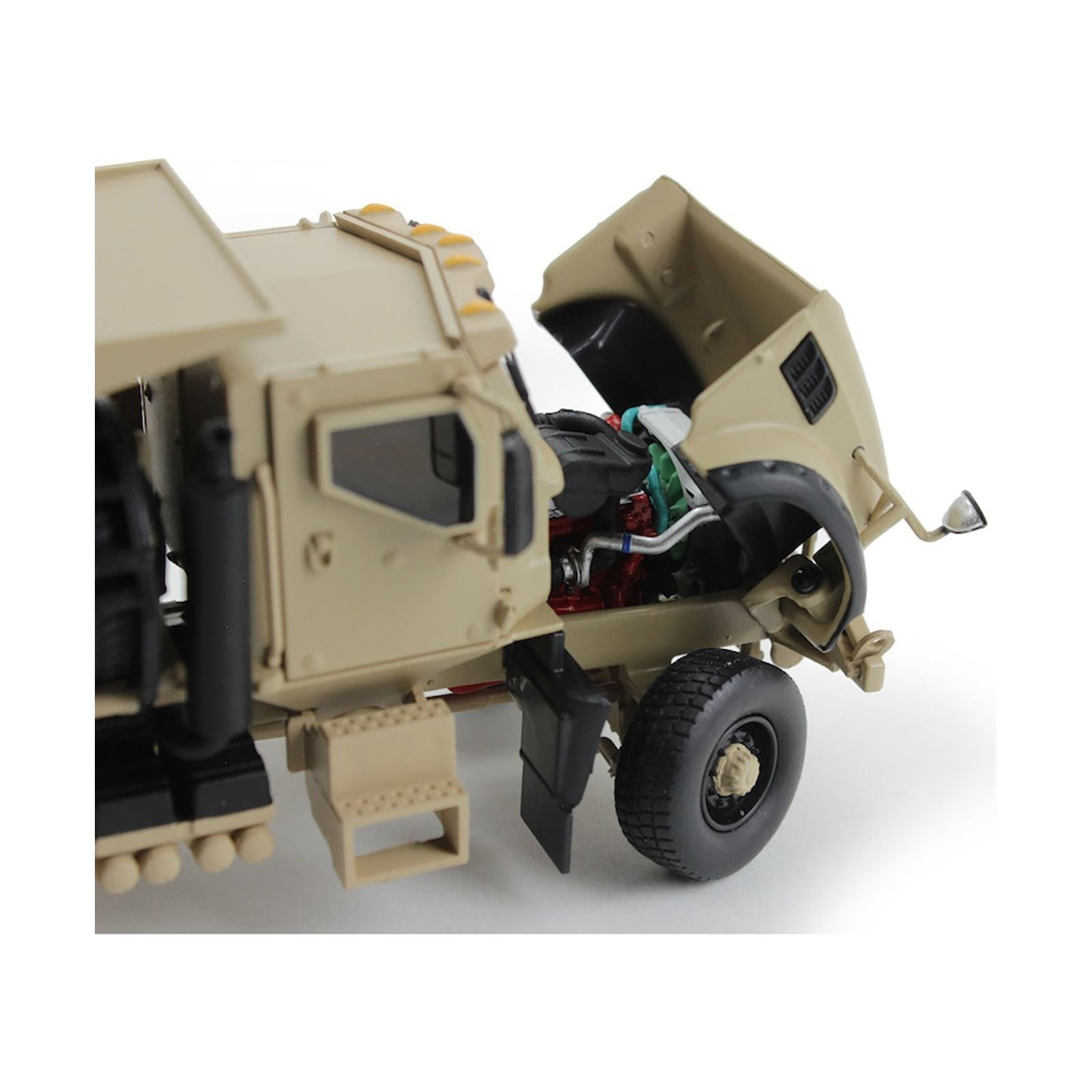 Mack Defense M917A3 Heavy Dump Truck Tan 1/50 Diecast Model by First Gear - First Gear - ModelCars.com
