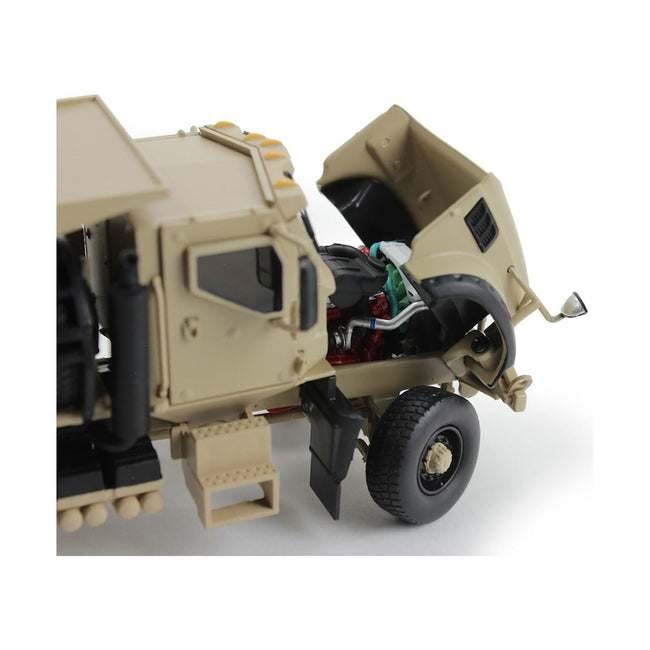 Mack Defense M917A3 Heavy Dump Truck Tan 1/50 Diecast Model by First Gear - First Gear - ModelCars.com