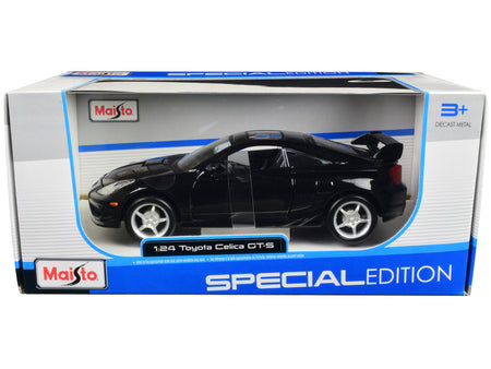Toyota Celica GT-S Black "Special Edition" Series 1/24 Diecast Model Car by Maisto - view 3