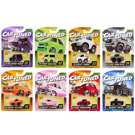 "Mainline" 2025 Series 6 Set of 8 Pieces Diecast Model Cars by CarTuned-Car Tuned-ModelCars.com