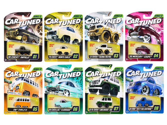 "Mainline" 2026 Series 12 Set of 8 Pieces Diecast Model Cars by CarTuned-Car Tuned-ModelCars.com