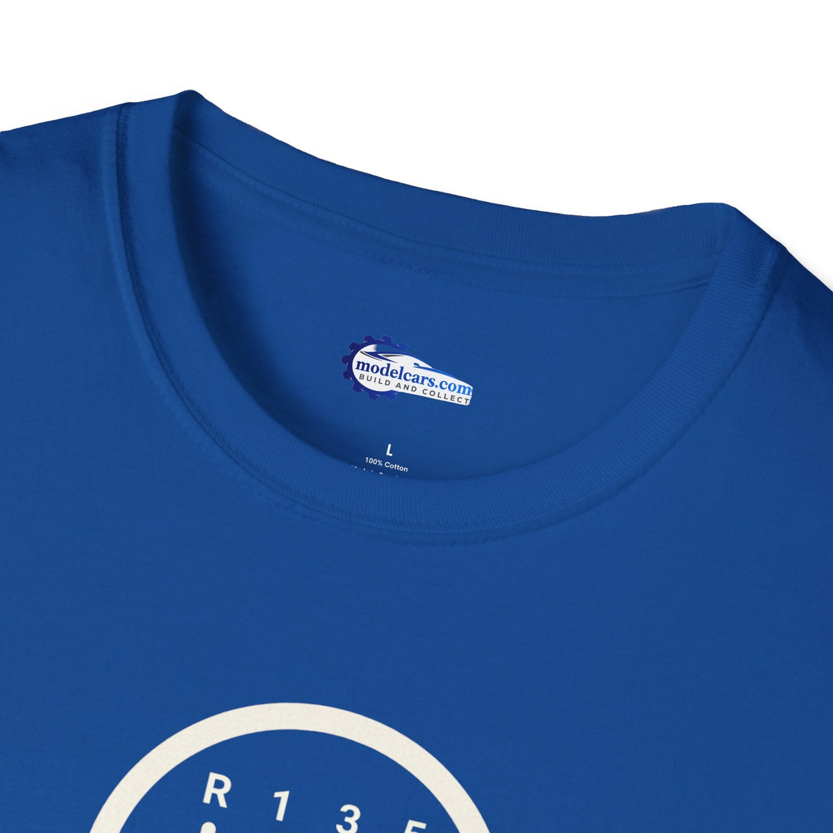 Manual 6-Speed Gear Box Vintage T-Shirt - Light Text Design + Graphic-Modelcars.com-ModelCars.com