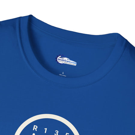 Manual 6-Speed Gear Box Vintage T-Shirt - Light Text Design + Graphic-Modelcars.com-ModelCars.com
