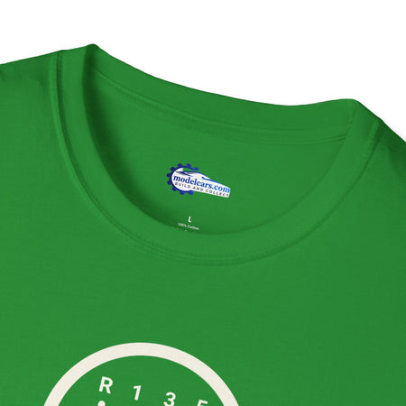 Manual 6-Speed Gear Box Vintage T-Shirt - Light Text Design + Graphic-Modelcars.com-ModelCars.com