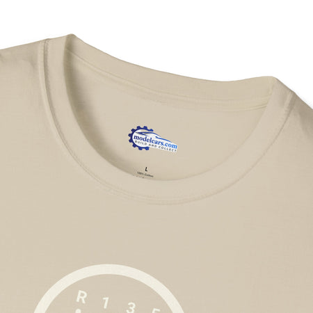 Manual 6-Speed Gear Box Vintage T-Shirt - Light Text Design + Graphic-Modelcars.com-ModelCars.com