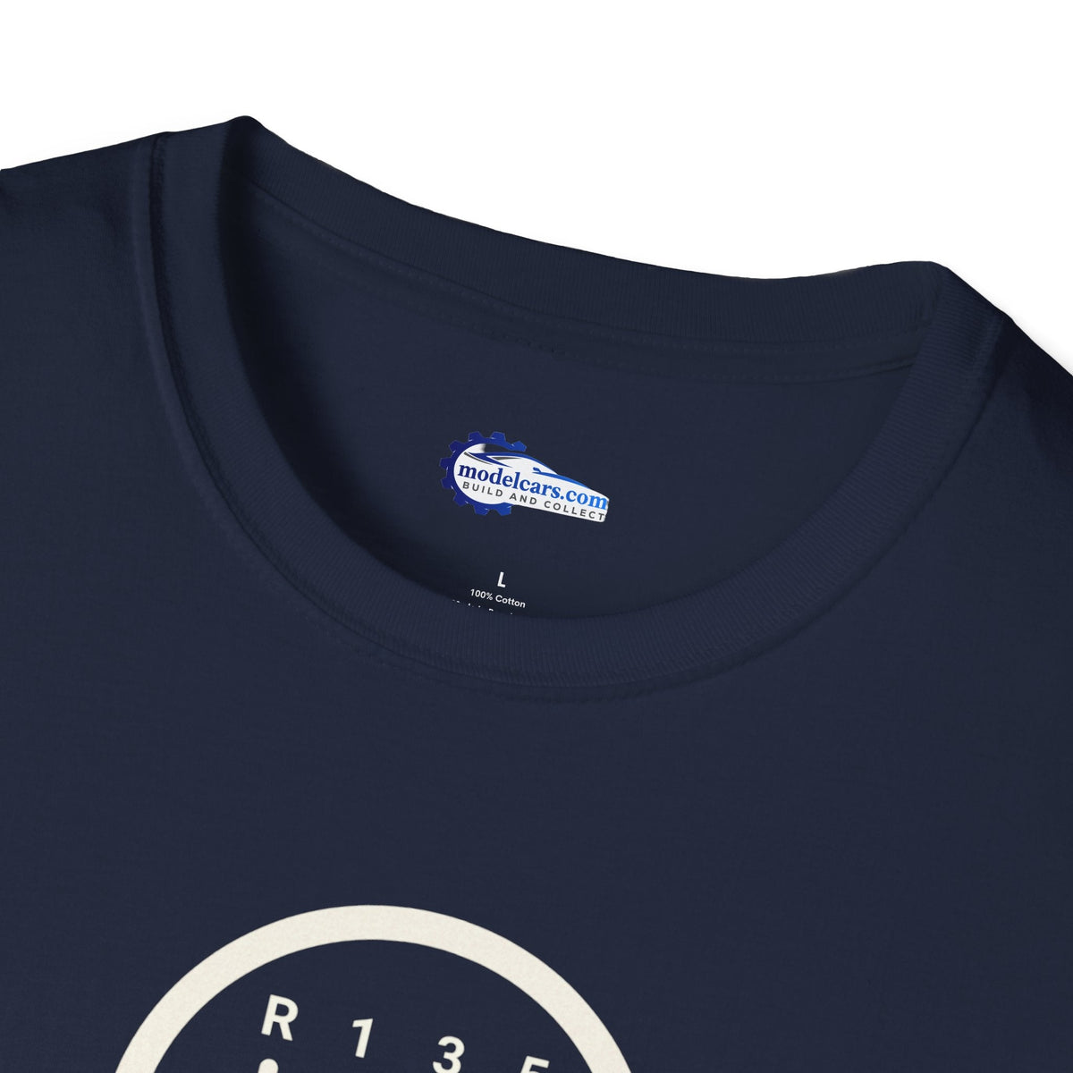 Manual 6-Speed Gear Box Vintage T-Shirt - Light Text Design + Graphic-Modelcars.com-ModelCars.com