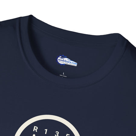 Manual 6-Speed Gear Box Vintage T-Shirt - Light Text Design + Graphic-Modelcars.com-ModelCars.com