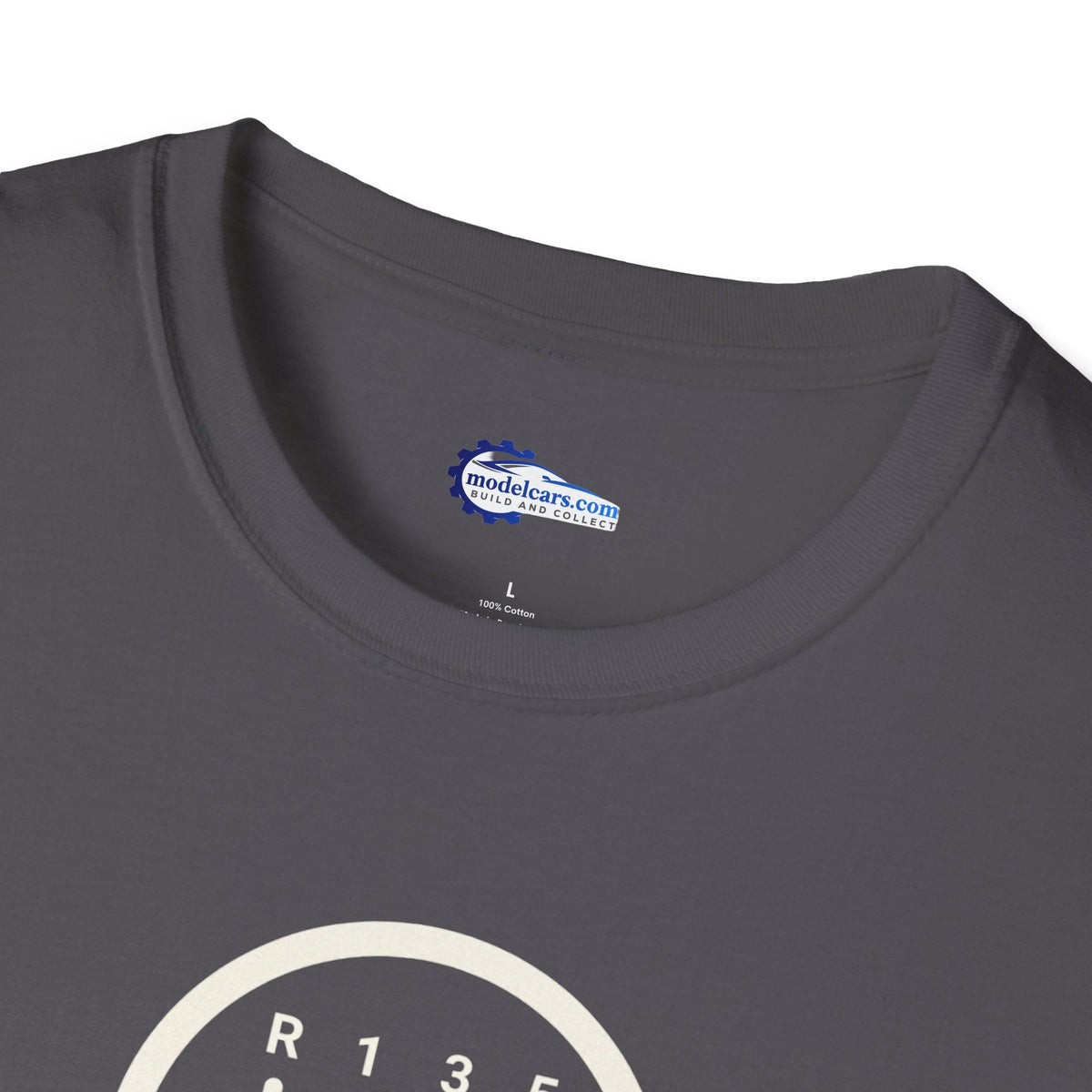 Manual 6-Speed Gear Box Vintage T-Shirt - Light Text Design + Graphic-Modelcars.com-ModelCars.com