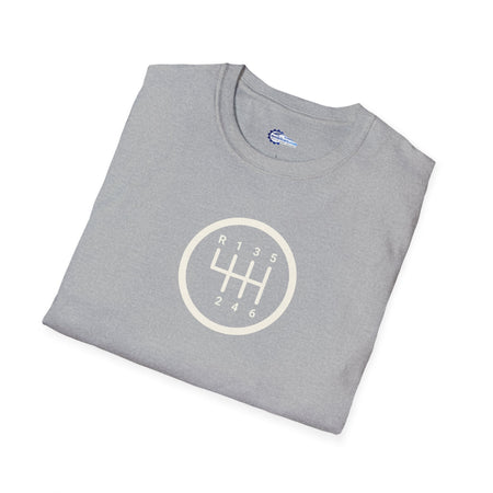 Manual 6-Speed Gear Box Vintage T-Shirt - Light Text Design + Graphic-Modelcars.com-ModelCars.com