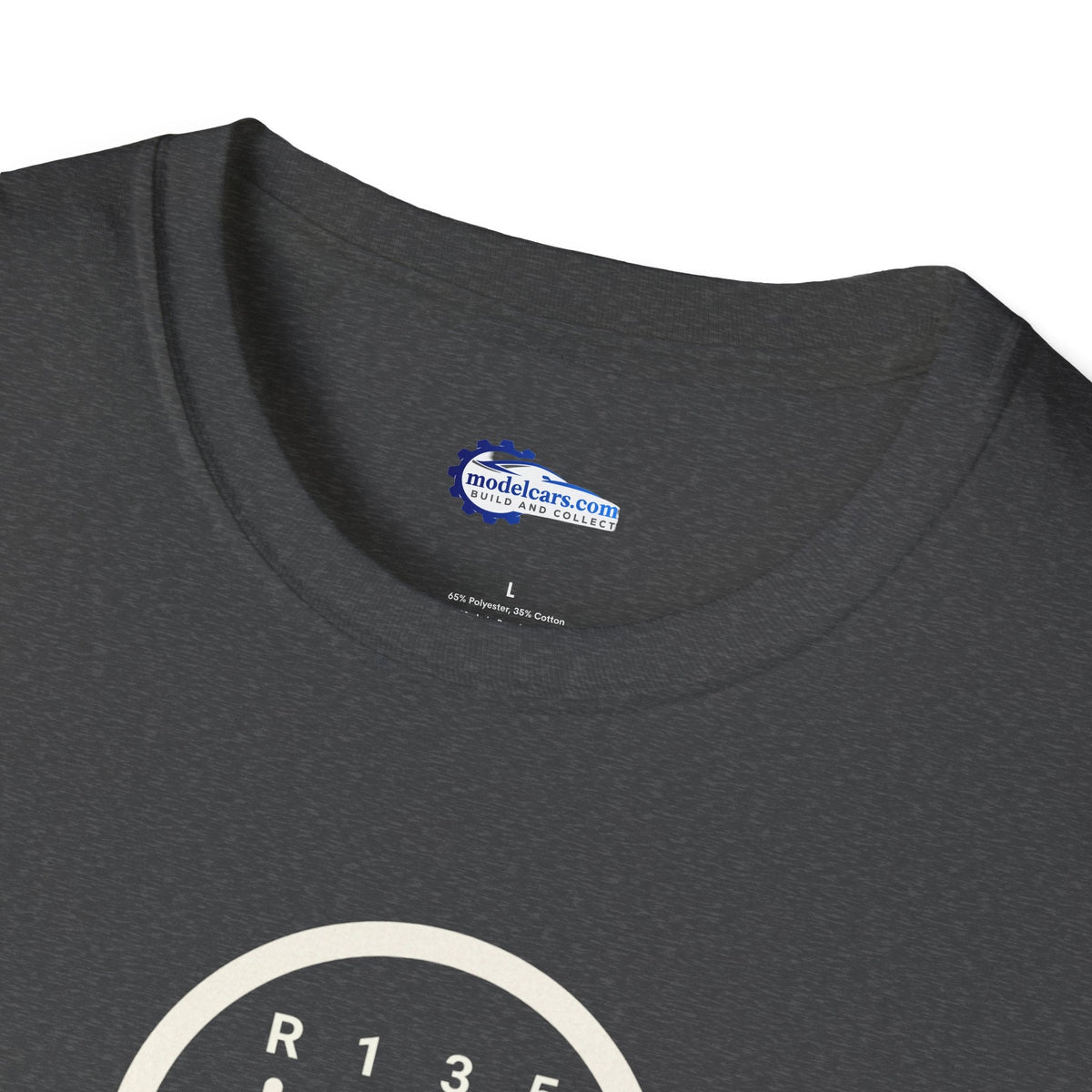 Manual 6-Speed Gear Box Vintage T-Shirt - Light Text Design + Graphic-Modelcars.com-ModelCars.com