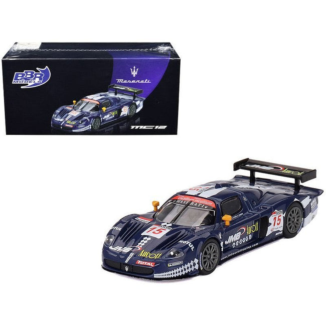 Maserati MC12 Competizione 15 Ben Aucott - Alain Ferte - Stephane Daoudi "JMB Racing" "24 Hours of Spa" (2008) 1/64 Diecast Model Car by BBR - BBR - ModelCars.com