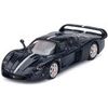 Maserati MC12 Stradale Blue Metallic with White Stripe 1/64 Diecast Model Car by BBR-BBR-ModelCars.com