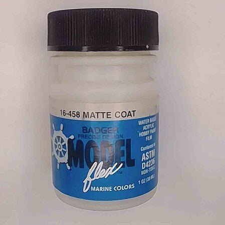 MATTE COAT 1OZ-Badger Air Brush-ModelCars.com