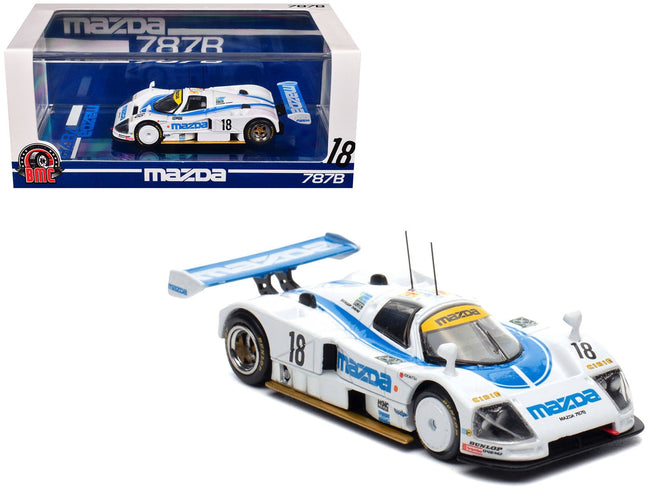 Mazda 787B #18 Stefan Johansson - David Kennedy - Maurizio Sandro Sala "Mazdaspeed" "24 Hours of Le Mans" (1991) 1/64 Diecast Model Car by BM Creations-BM Creations-ModelCars.com