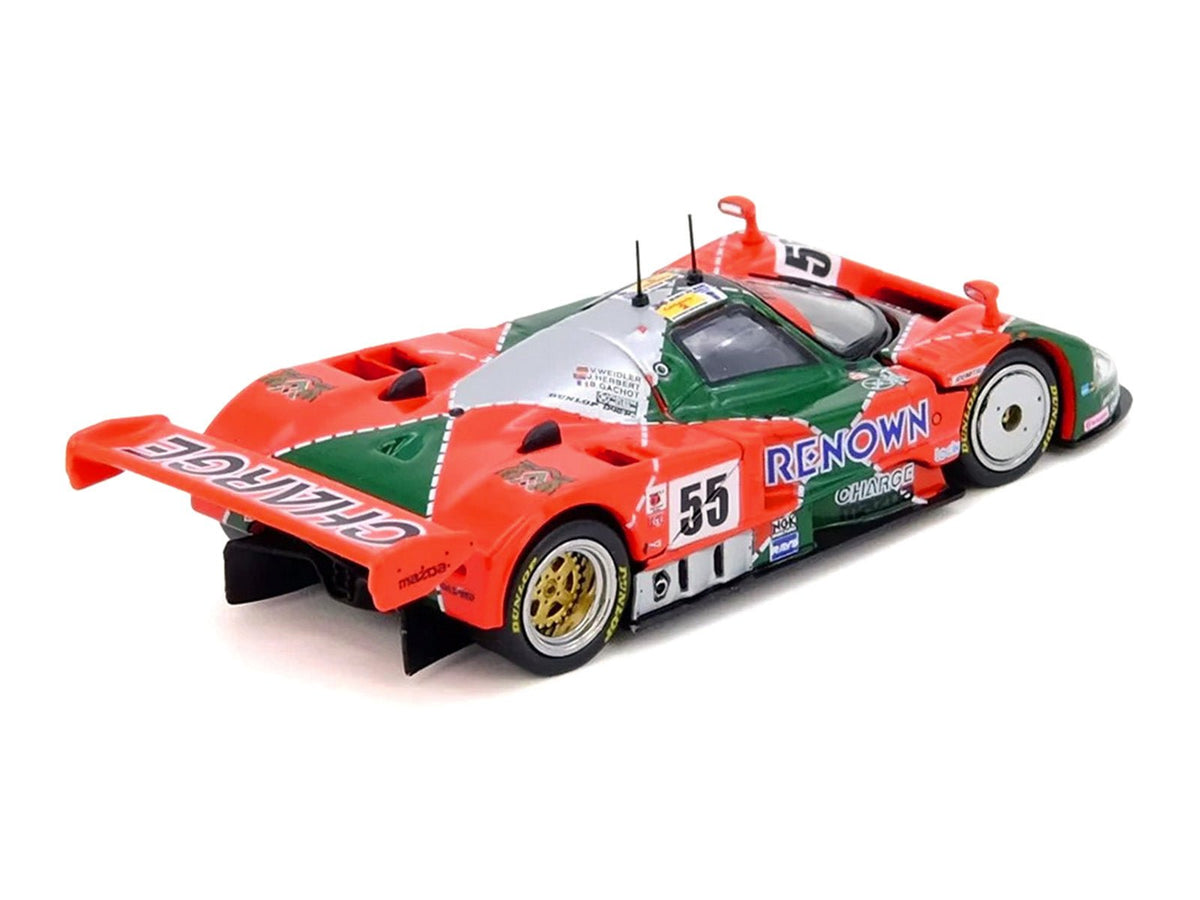 Mazda 787B 55 Johnny Herbert - Volker Weidler - Bertrand Gachot "Mazdaspeed" Winner "24 Hours of Le Mans" (1991) 1/64 Diecast Model Car by Inno Models-Inno Models-ModelCars.com