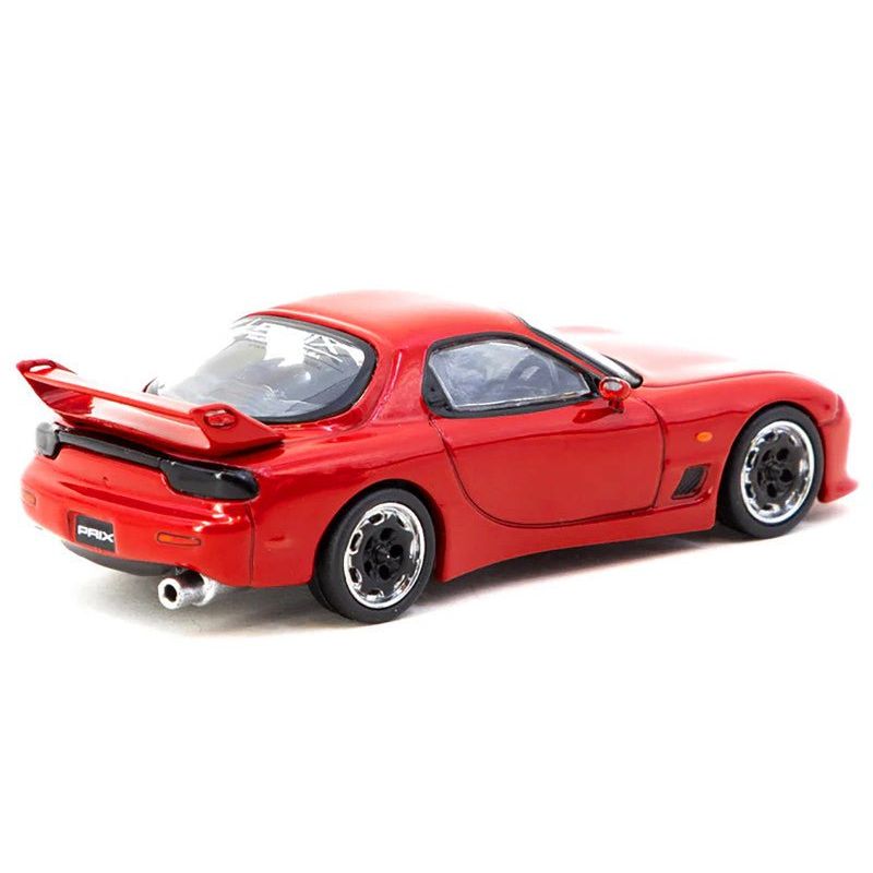 Mazda RX - 7 (FD3S) Mazdaspeed A - Spec RHD (Right Hand Drive) "PRIX - ESDER" Red "Global64" Series 1/64 Diecast Model by Tarmac Works - Tarmac Works - ModelCars.com