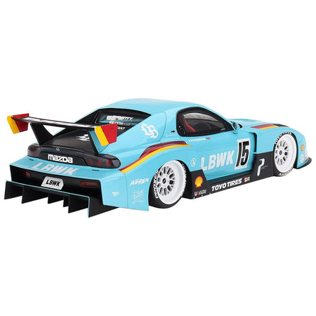 Mazda RX - 7 LB - Super Silhouette RHD (Right Hand Drive) 15 James Pearman "Liberty Walk Europe" 1/18 Model Car by Top Speed - Top Speed - ModelCars.com