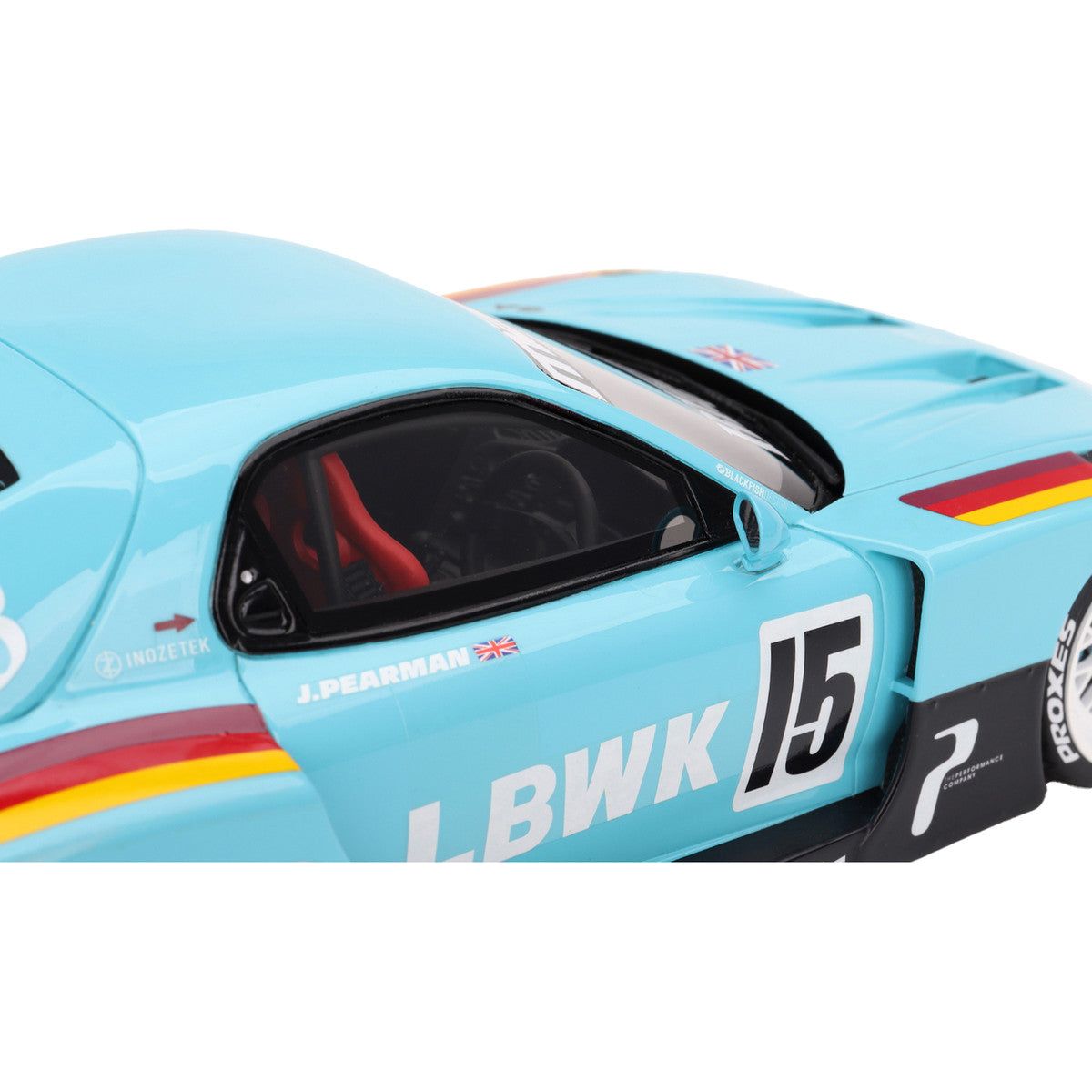 Mazda RX - 7 LB - Super Silhouette RHD (Right Hand Drive) 15 James Pearman "Liberty Walk Europe" 1/18 Model Car by Top Speed - Top Speed - ModelCars.com