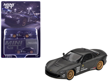 Mazda RX-7 RE-Amemiya "Matsukiyo KOKU 3 Rotor NA-7" Carbon Fiber "Tokyo Auto Salon 2025 Best Tuned Car Award" Limited Edition 1/64 Diecast Model Car by Mini GT-Mini GT-ModelCars.com