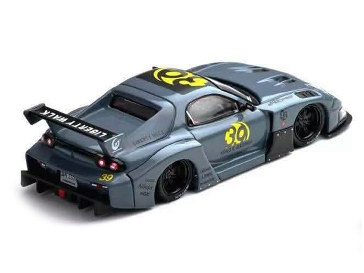 Mazda RX7 (FD3S) LB-Super Silhouette RHD (Right Hand Drive) 39 "Heng's Garage" Gray "Thailand Diecast Expo 2026 Event Edition" 1/64 Diecast Model Car by Inno Models-Inno Models-ModelCars.com